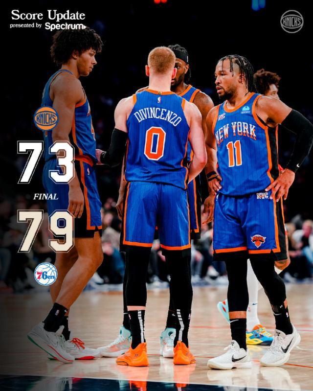 1710138342215078962.jpg 79比73!NBA近8年最低分一战 尼克斯76人带你穿越