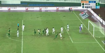 【中超】曹康张佳褀建功穆谢奎失点 浙江1比1南通